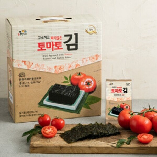 강원화천토마토김,강원화천토마토김 (도시락김24봉)